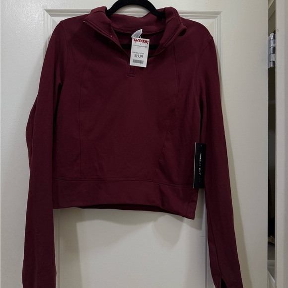Tops - Women's Burgundy active  Long Sleeve Top